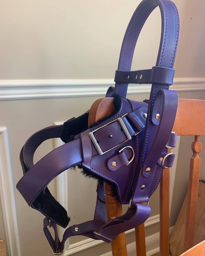 Custom Full Saddle YFront Harness Algonquin Leather Works Inc